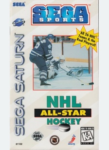 NHL ALL STAR HOCKEY - Sega Saturn