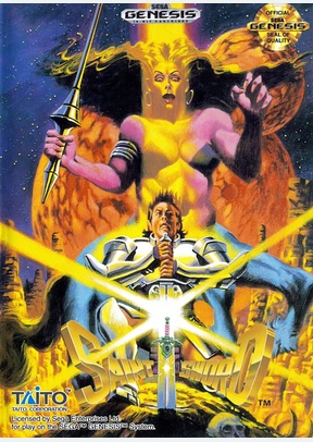SAINT SWORD - Sega Genesis