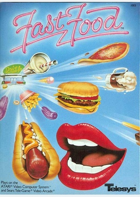 FAST FOOD - Atari 2600