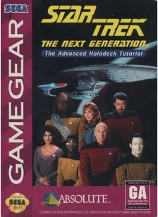 STAR TREK TNG:ADVANCED HOLO - Sega Game Gear