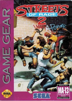 STREETS OF RAGE 2 - Sega Game Gear