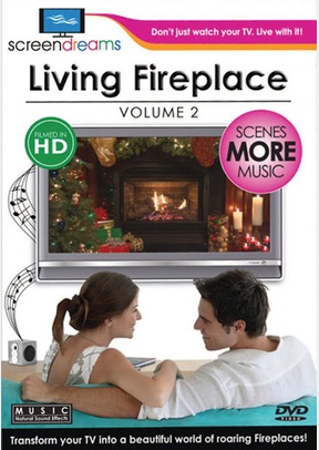 Screen Dreams: Living Fireplace Volume 2