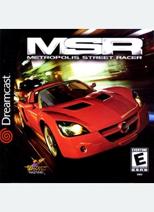 METROPOLIS STREET RACER - Sega Dreamcast