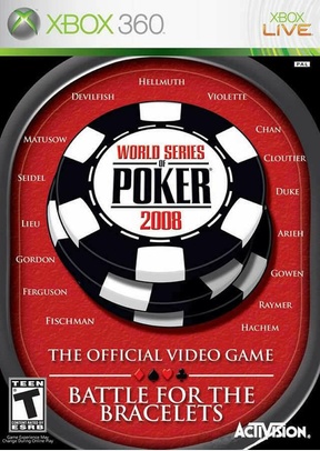 WORLD SERIES POKER 08:BATTLE - Xbox 360