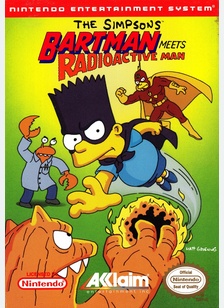 SIMPSONS:BARTMAN MEETS RADIO - NES