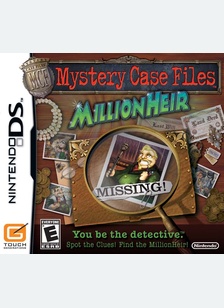 MYSTERY CASE FILES MILLIONHEIR - Nintendo DS