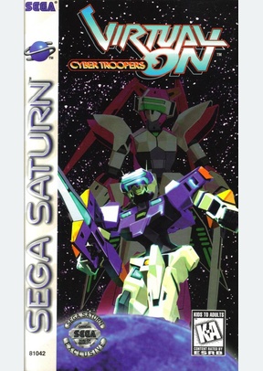 VIRTUAL ON:CYBER TROOPERS - Sega Saturn