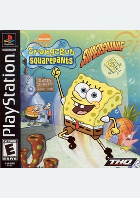 SPONGEBOB:SUPERSPONGE - Playstation (PS1)