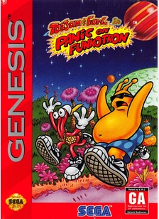 TOE JAM & EARL II:IN PANIC - Sega Genesis