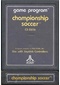 CHAMPIONSHIP SOCCER