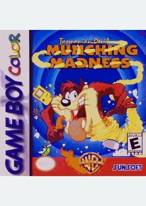 TASMANIAN DEVIL:MUNCHING MAD - Game Boy Color