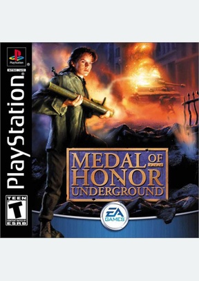 MEDAL OF HONOR:UNDERGROUND - Playstation (PS1)