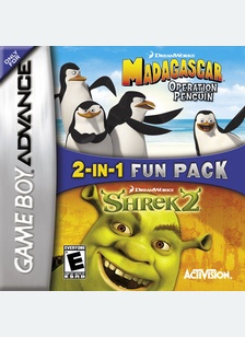 MADAGASCAR/SHREK 2 - Game Boy Advanced