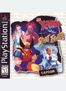 X-MEN VS STREET FIGHTER - Playstation (PS1)