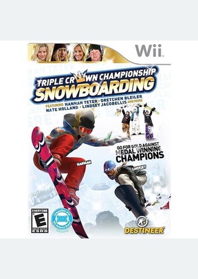 TRIPLE CROWN SNOWBOARDING - Nintendo Wii