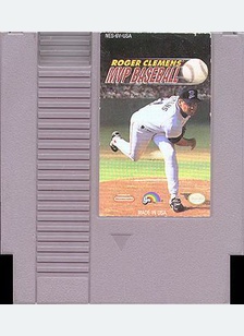 ROGER CLEMENS MVP BASEBALL - NES