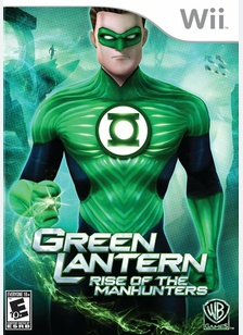 GREEN LANTERN:RISE OF THE MANH - Nintendo Wii