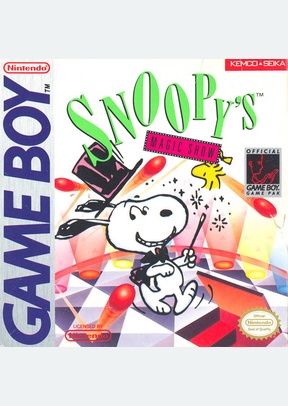 SNOOPYS MAGIC SHOW - Game Boy