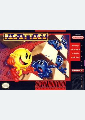 PAC-ATTACK - Super Nintendo