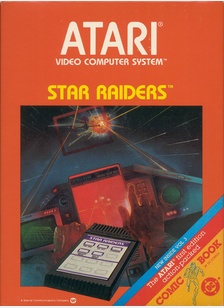 STAR RAIDERS (W/ TOUCH/COMIC) - Atari 2600