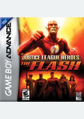 JUSTICE LEAGUE HEROES:FLASH - Game Boy Advanced