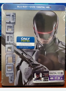 ROBOCOP (2014/STEELBOOK/BR/DVD