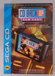 CD BACK UP RAM CARD - Sega CD