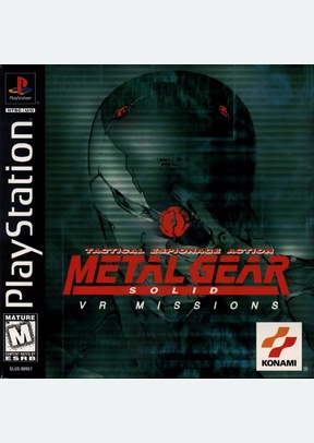 METAL GEAR SOLID:VR MISSIONS - Playstation (PS1)