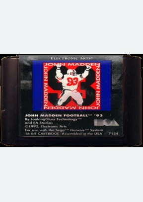 MADDEN NFL 93 - Sega Genesis