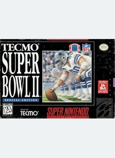 TECMO SUPER BOWL II:SPEC ED - Super Nintendo