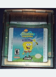 SPONGEBOB:LEGEND OF THE - Game Boy Color
