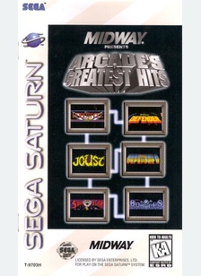 WILLIAMS ARCADES GREATEST HITS - Sega Saturn