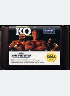 GEORGE FOREMANS KO BOXING - Sega Genesis