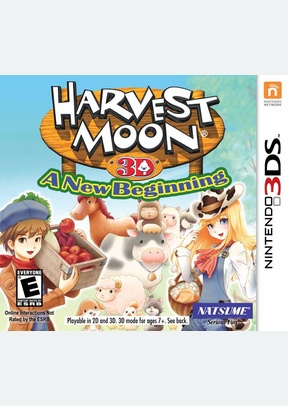 HARVEST MOON:NEW BEGINNING - Nintendo 3DS