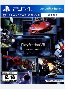 PS4 VR:DEMO DISC - PLAYSTATION 4 VR