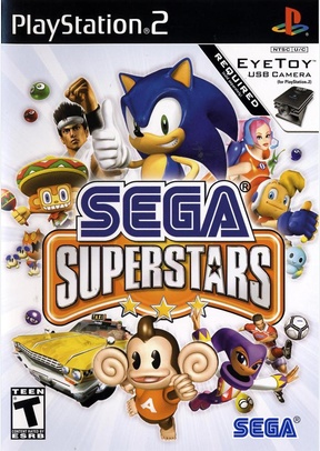 SEGA SUPERSTARS:EYE TOY - Playstation 2