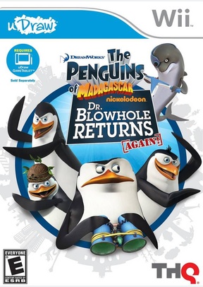 PENGUINS OF MADAGASCAR UDRAW: - Nintendo Wii