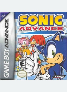 SONIC ADVANCE - Game Boy Advanced