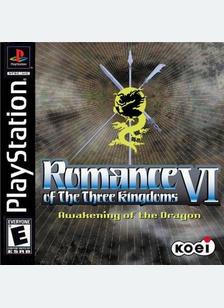 ROMANCE OF THE 3 KINGDOMS VI - Playstation (PS1)