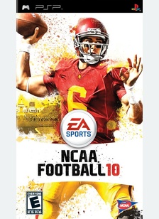 NCAA FOOTBALL 10 - PSP