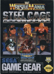 WRESTLEMANIA STEEL CAGE CHALLE - Sega Game Gear