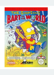 SIMPSONS:BART VS THE WORLD - NES