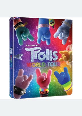 TROLLS:WORLD TOUR (STEELBOOK/4