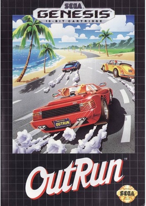 OUT RUN - Sega Genesis