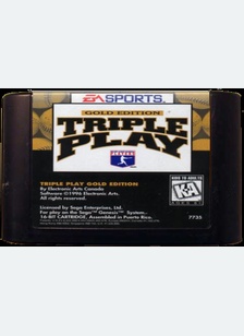 TRIPLE PLAY:GOLD ED - Sega Genesis