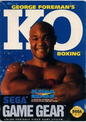 GEORGE FORMEANS KO BOXING - Sega Game Gear