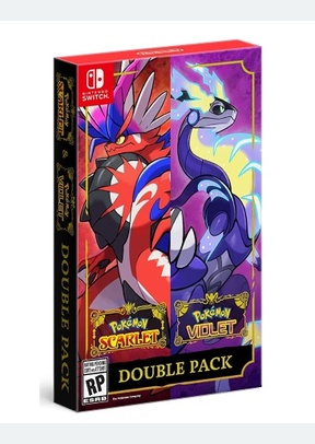 Pokemon Scarlet & Pokemon Violet Double Pack - Nintendo Switch