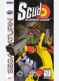 SCUD:DISPOSABLE ASSASSIN - Sega Saturn
