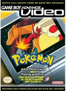 POKEMON:PLAYING WITH FIRE - Game Boy Advanced