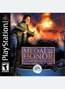 MEDAL OF HONOR:UNDERGROUND - Playstation (PS1)